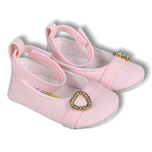 FALSE Item Type: Shoes
Color Family: Pink
Ideal For: Girls
Type: Ballerinas 