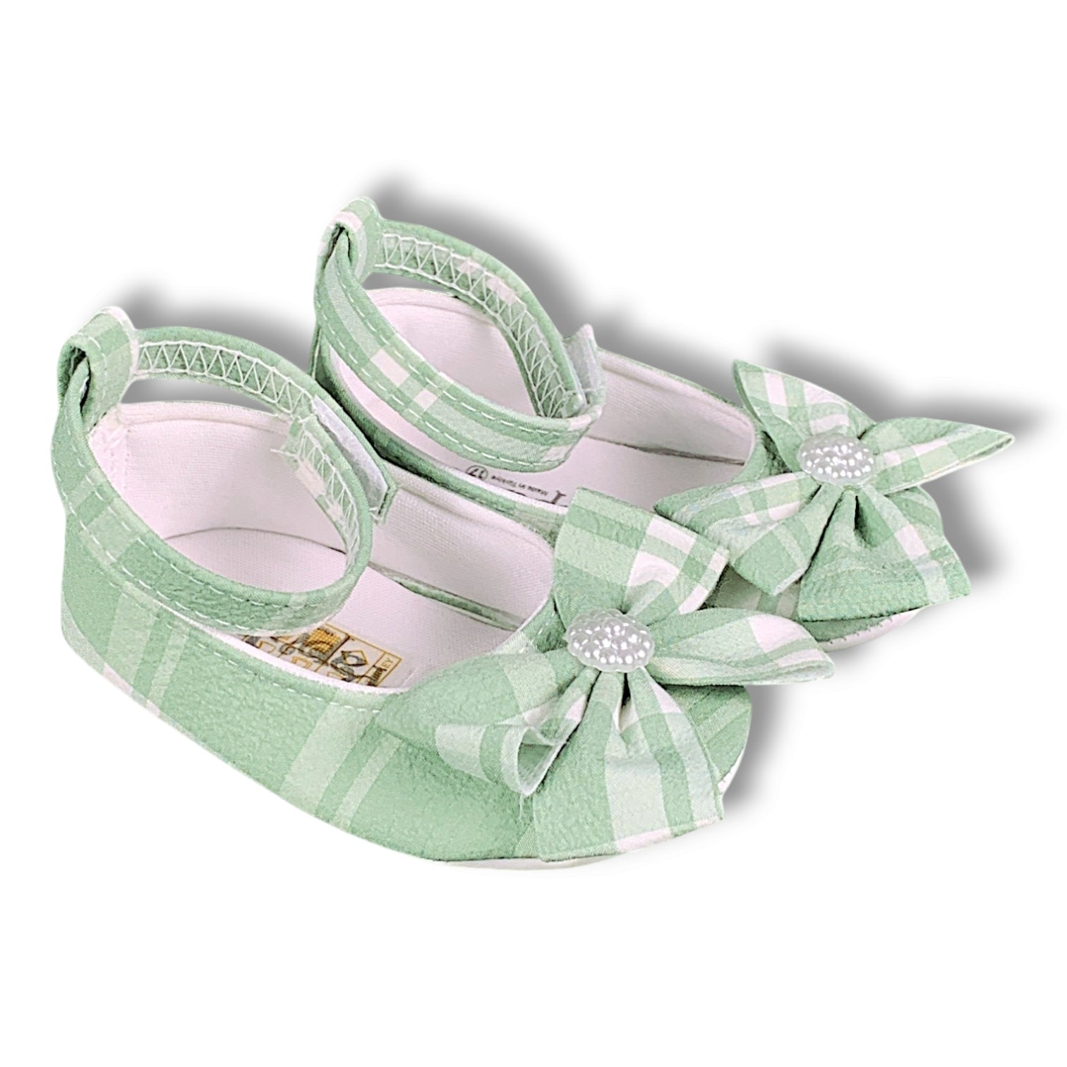 FALSE Item Type: Shoes
Color Family: Green
Ideal For: Girls
Type: Ballerinas 