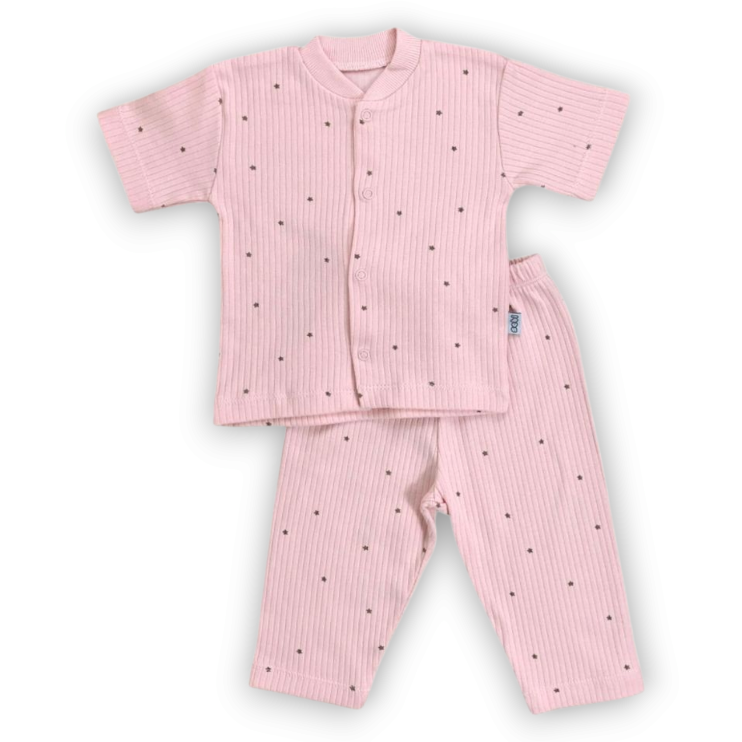 Stars Pink Pyjama Set 2pcs