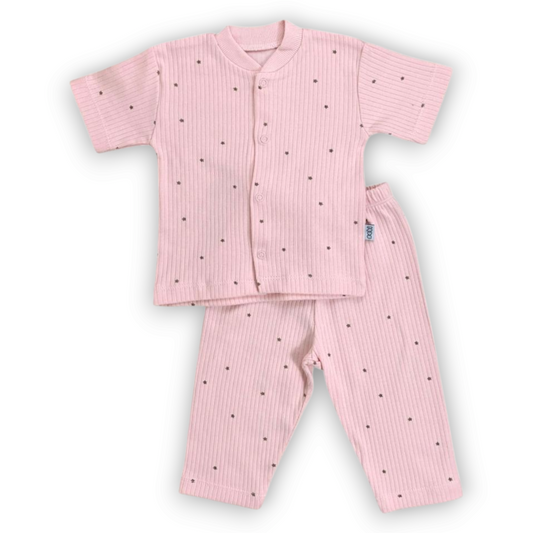 Stars Pink Pyjama Set 2pcs