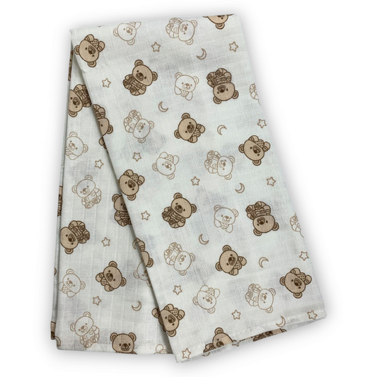 Muslin Bears Blanket
