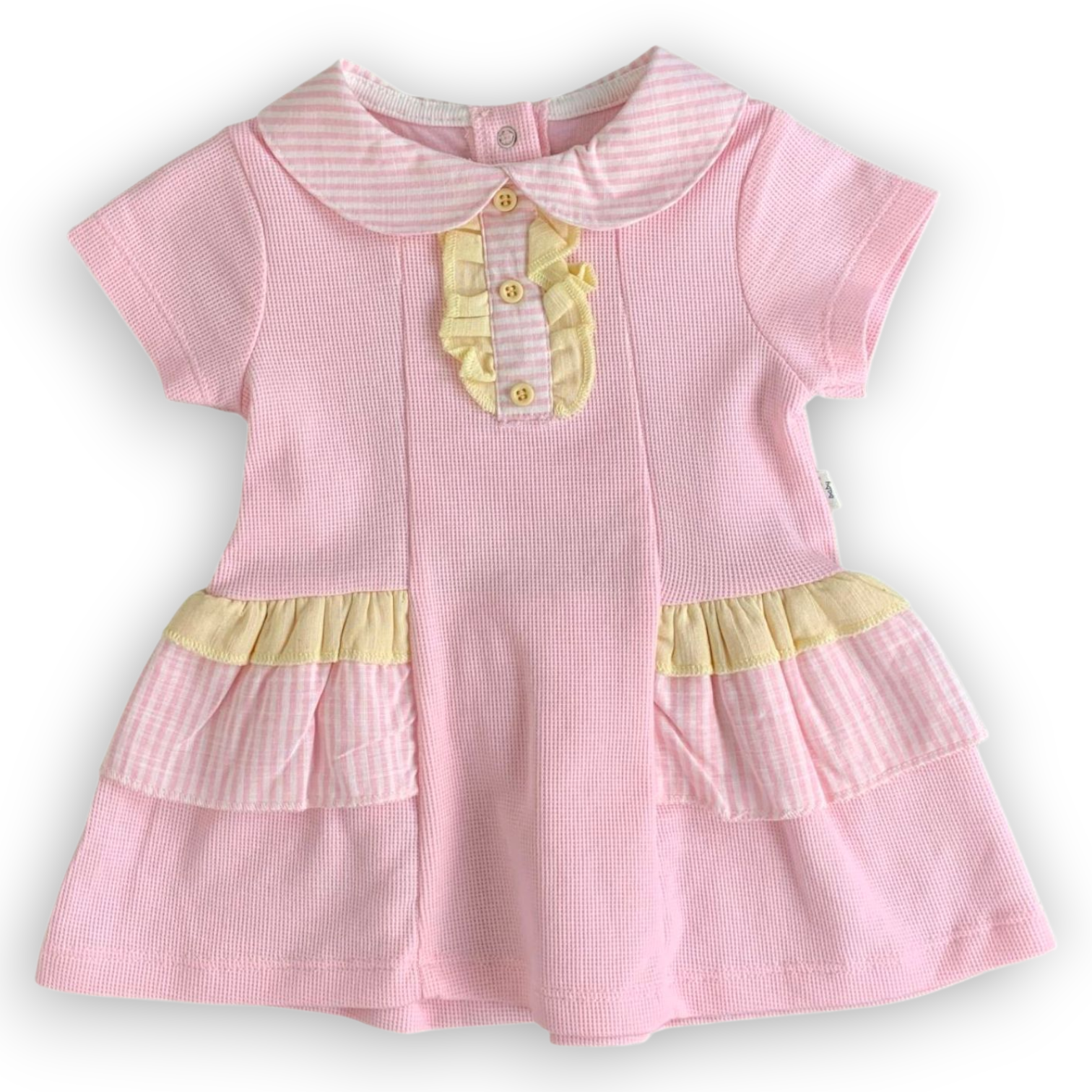 TO30206-Ruffle-Pink-Dress-Set-catset2pcs-Girl-catgirl-Short-sleeve-Pink-dress-L4