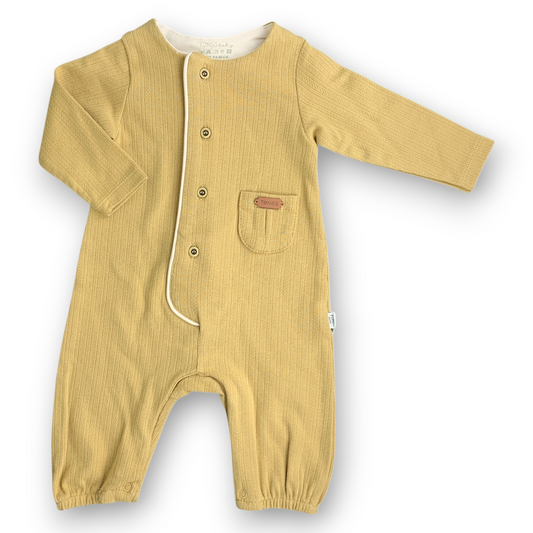 TO3121 Basic Olive Green Jumpsuit with Pocket