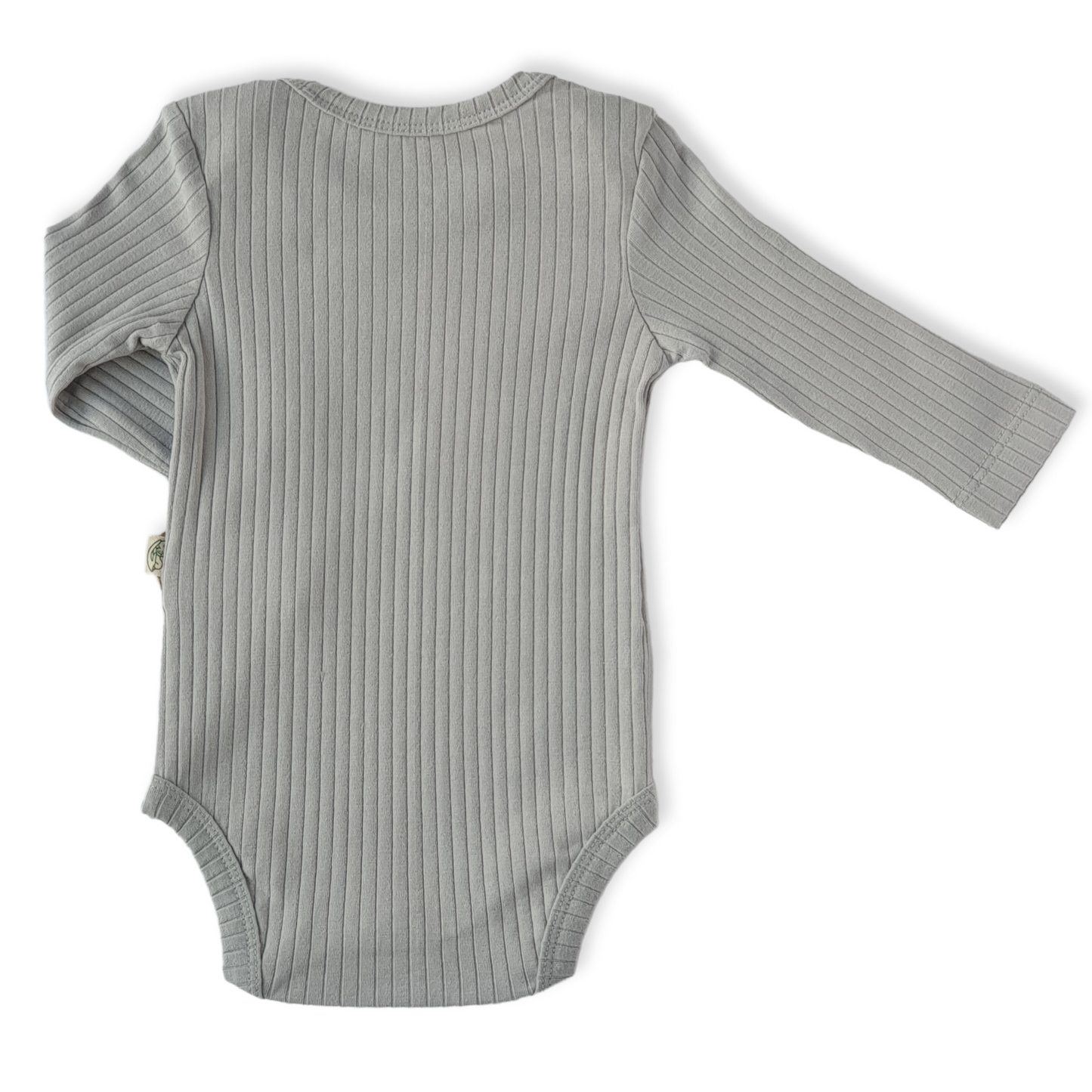 Organic Cotton Grey Unisex Body-Basic, Body, Bodysuit, Boy, catboy, catgirl, catunisex, Creeper, Girl, Grey, Long Sleeve, Onesie, Organic, Unisex-BabyCosy-[Too Twee]-[Tootwee]-[baby]-[newborn]-[clothes]-[essentials]-[toys]-[Lebanon]