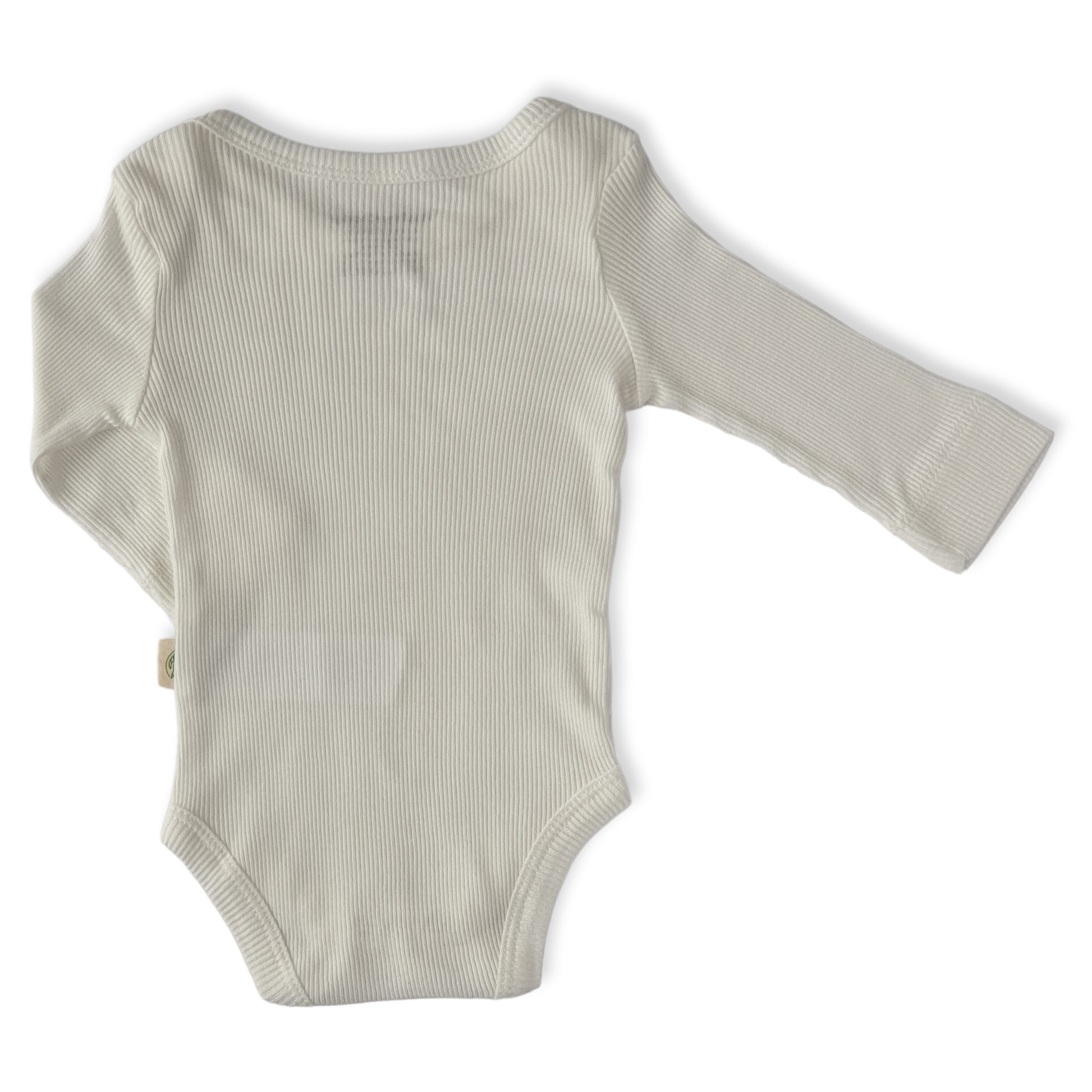Organic Cotton White Unisex Body-Basic, Body, Bodysuit, Boy, catboy, catgirl, catunisex, Creeper, Girl, Long Sleeve, Off-White, Onesie, Organic, Unisex-BabyCosy-[Too Twee]-[Tootwee]-[baby]-[newborn]-[clothes]-[essentials]-[toys]-[Lebanon]
