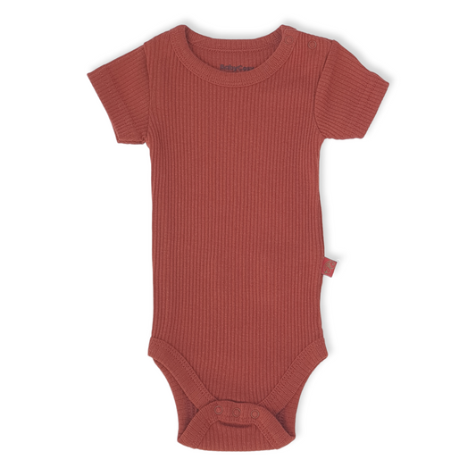 Organic Cotton Burgundy Unisex Body-Basic, Body, Bodysuit, Boy, Burgundy, catboy, catgirl, catunisex, Creeper, Girl, Onesie, Organic, Red, Short Sleeve, Unisex-BabyCosy-[Too Twee]-[Tootwee]-[baby]-[newborn]-[clothes]-[essentials]-[toys]-[Lebanon]