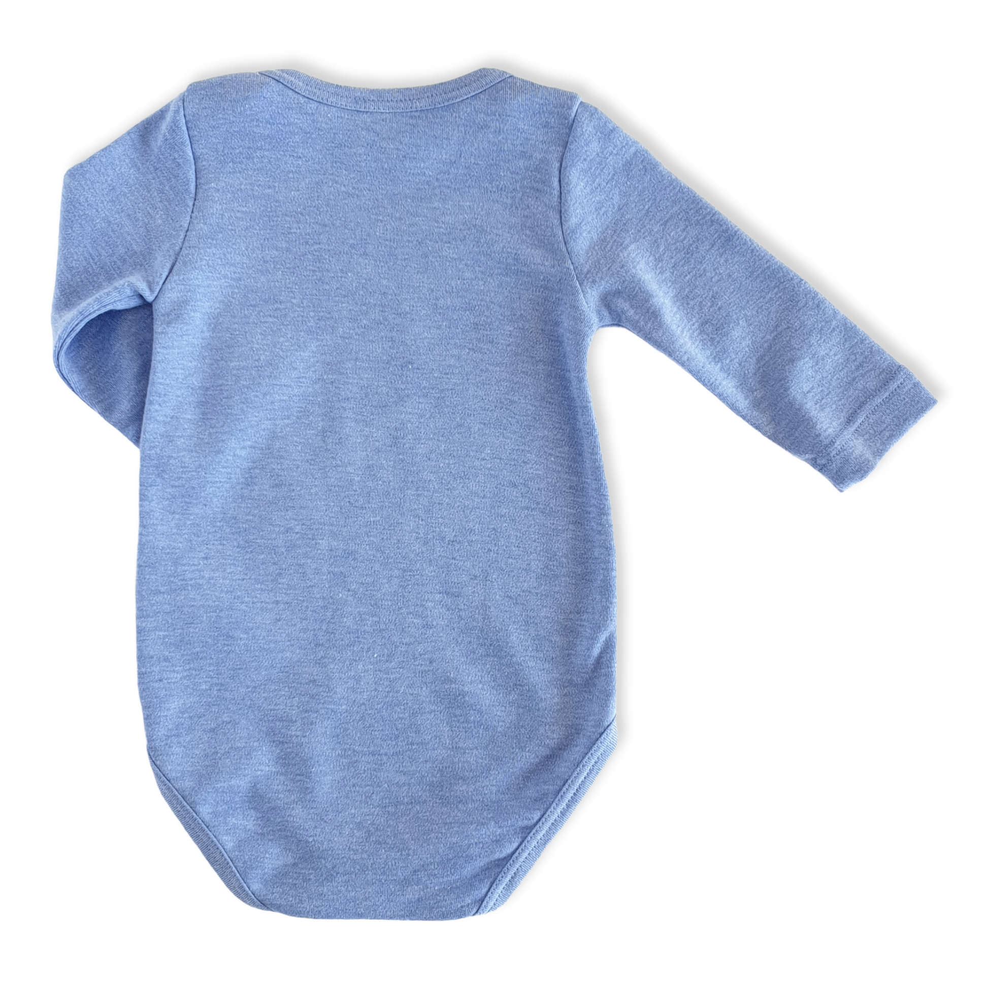 Organic Cotton Blue Rabbit Camp Unisex Body-Blue, Body, Bodysuit, Boy, catboy, catgirl, catunisex, Cloud, Creeper, Girl, Long Sleeve, Mountain, Onesie, Organic, Rabbit, Snow, Tent, Unisex-Babydola-[Too Twee]-[Tootwee]-[baby]-[newborn]-[clothes]-[essentials]-[toys]-[Lebanon]