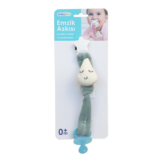 Water Drop Pacifier Hanger-catbabygear, Drop, Green, Hanger, Pacifier, Water-Babyjem-[Too Twee]-[Tootwee]-[baby]-[newborn]-[clothes]-[essentials]-[toys]-[Lebanon]