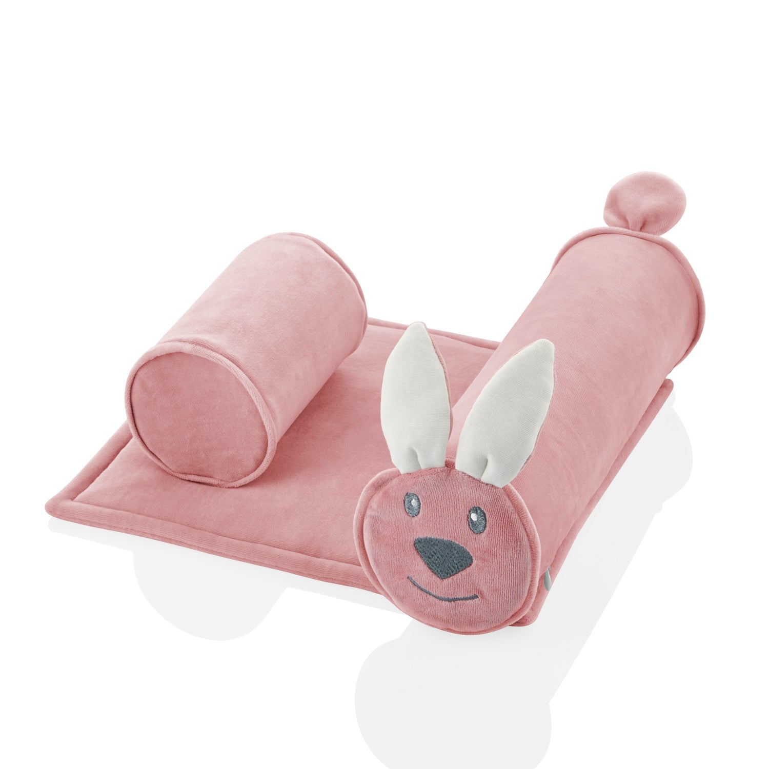 Babyjem - Pink Side Sleep Pillow With Rabbit