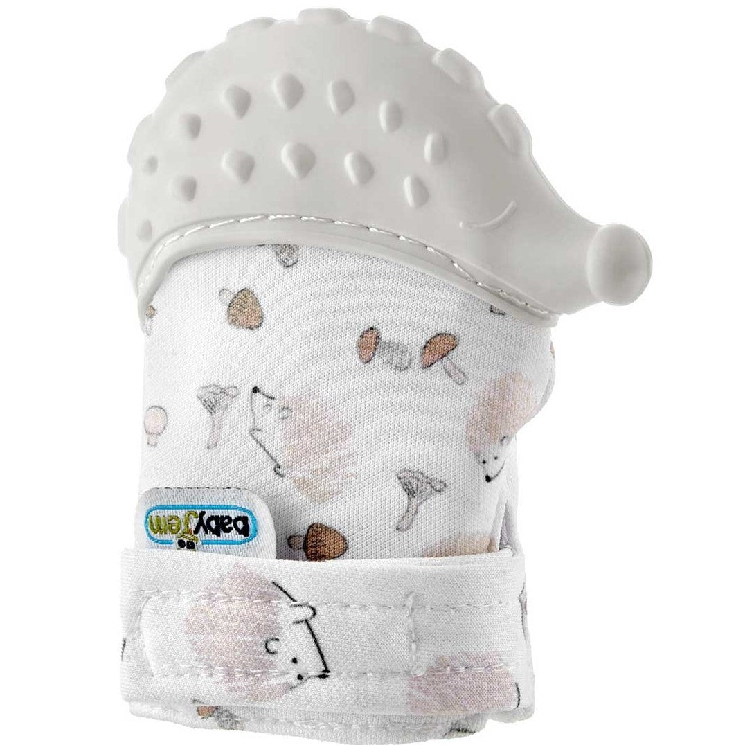 White Teether Glove-Animals, Bite, Boy, catteether, Girl, Glove, Hand, Pacifier, Rattle, Teeth, Teether, Teething, Teething Bite, Unisex, White-Babyjem-[Too Twee]-[Tootwee]-[baby]-[newborn]-[clothes]-[essentials]-[toys]-[Lebanon]