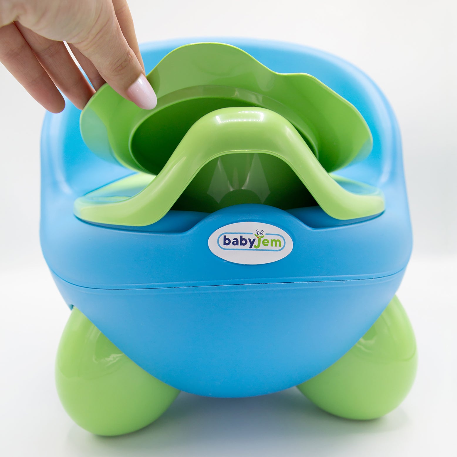Comfortable Potty Blue-catbabygear, Clean, Comfortable, Non-slip, Portable, Potty, Training-Babyjem-[Too Twee]-[Tootwee]-[baby]-[newborn]-[clothes]-[essentials]-[toys]-[Lebanon]