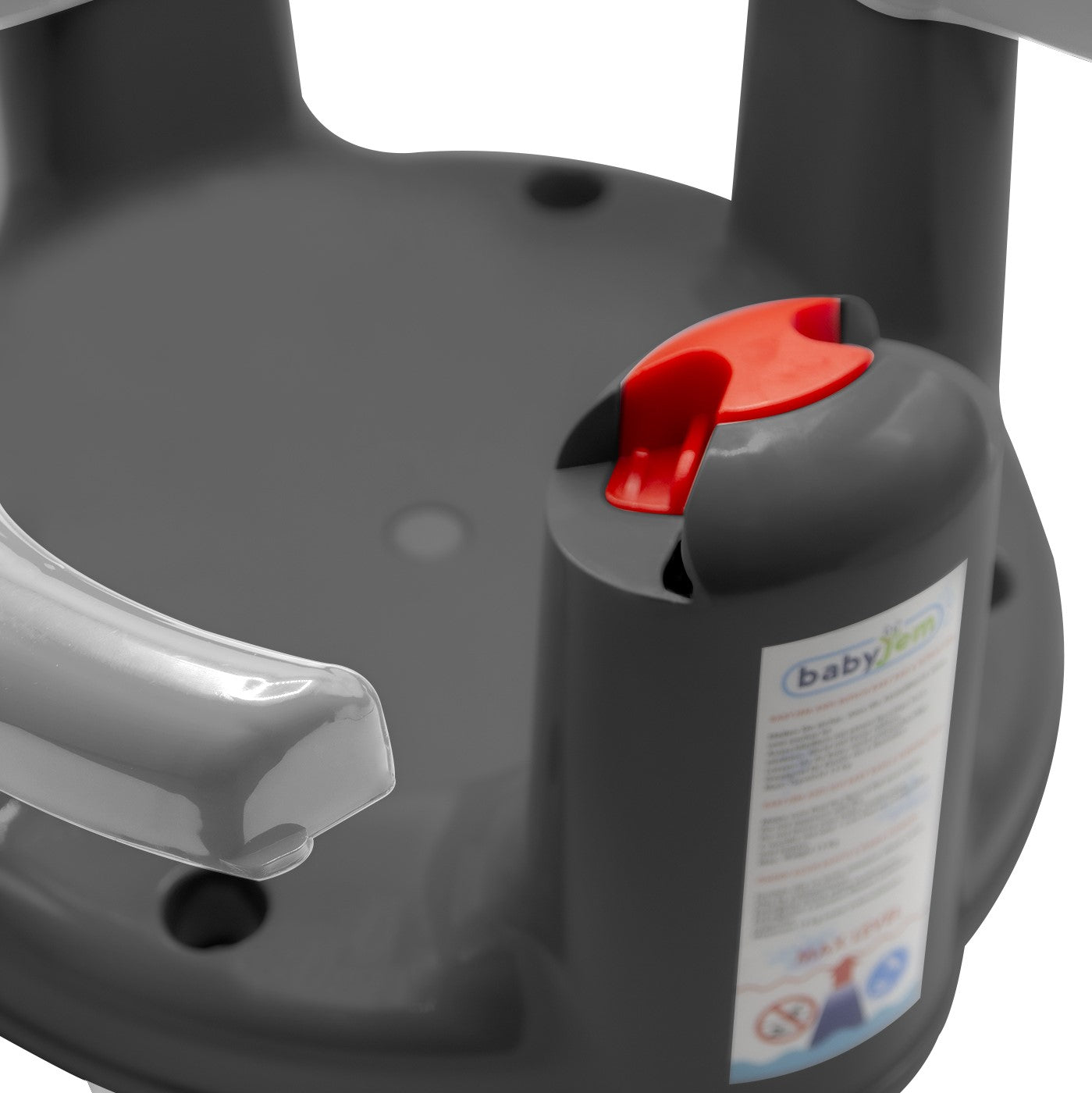 Anti-Slip Bathing and Feeding Seat-Anti, Antislip, Bath, Bathing, catbabygear, Comfort, Eating, Feeding, Grey, Safe, Slip, Suction-Babyjem-[Too Twee]-[Tootwee]-[baby]-[newborn]-[clothes]-[essentials]-[toys]-[Lebanon]