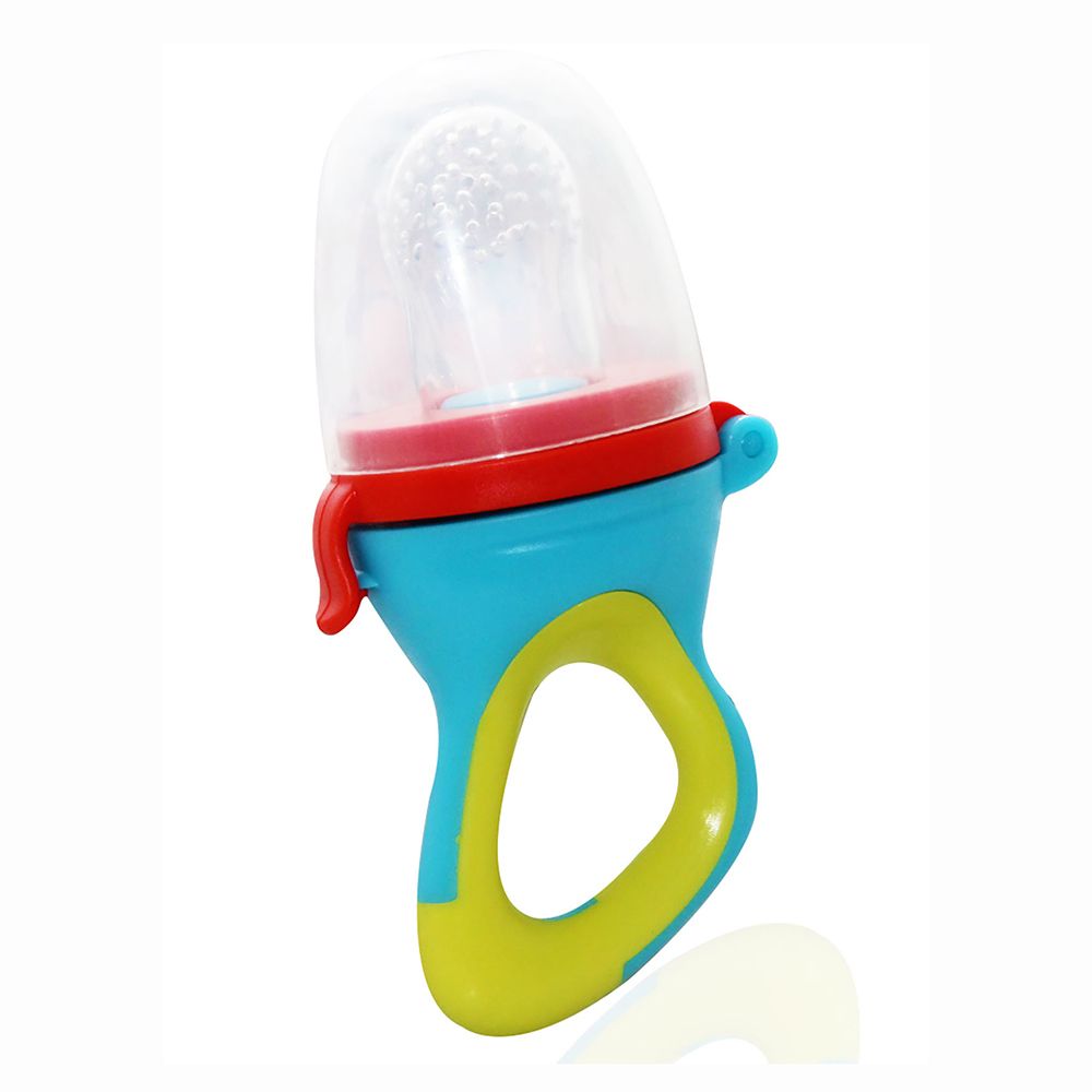 Colored Baby Fruit Feeder-catfeeding, Feed, Feeder, Fruit, Pacifier, Safe, Silicone-Babyjem-[Too Twee]-[Tootwee]-[baby]-[newborn]-[clothes]-[essentials]-[toys]-[Lebanon]