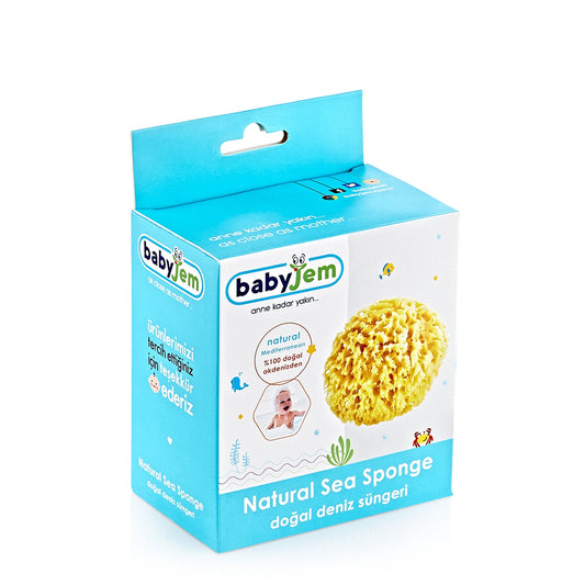 Natural Sea Sponge-Baby Gear, Bath, catbabygear, Natural, Shower, Sponge-Babyjem-[Too Twee]-[Tootwee]-[baby]-[newborn]-[clothes]-[essentials]-[toys]-[Lebanon]
