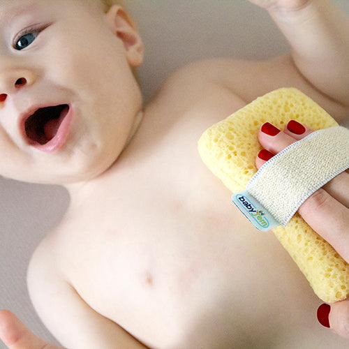 Baby Bath Sponge with Strap