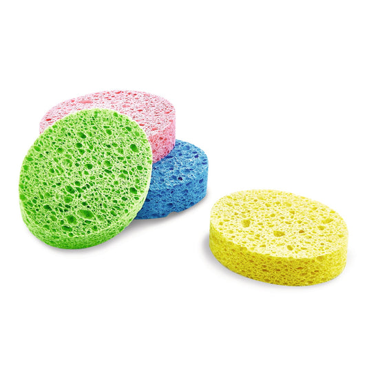 Natural Bath Sponge-Baby Gear, Bath, Blue. Green. Pink, catbabygear, Natural, Shower, Sponge, Yellow-Babyjem-[Too Twee]-[Tootwee]-[baby]-[newborn]-[clothes]-[essentials]-[toys]-[Lebanon]
