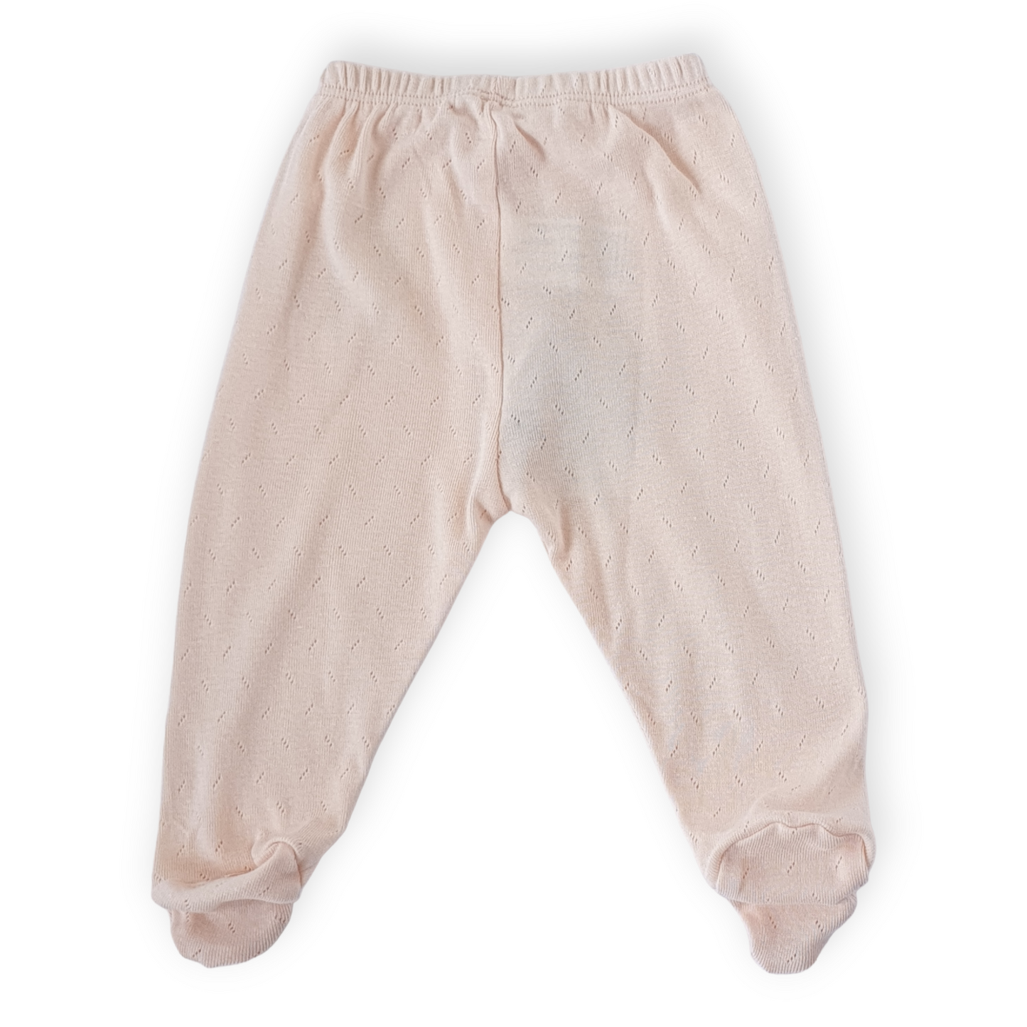 Basic Light Pink Footed Pants with Penguins-Catgirl, catpants, Footed pants, Girl, Pants, Penguins, Pink, SS23-BiBaby-[Too Twee]-[Tootwee]-[baby]-[newborn]-[clothes]-[essentials]-[toys]-[Lebanon]