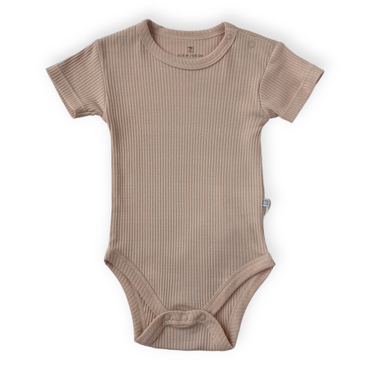 Basic Light Pink Stretch Body-Basic, Body, Bodysuit, Catgirl, Creeper, Girl, Onesie, Pink, Short sleeve, SS23-BiBaby-[Too Twee]-[Tootwee]-[baby]-[newborn]-[clothes]-[essentials]-[toys]-[Lebanon]