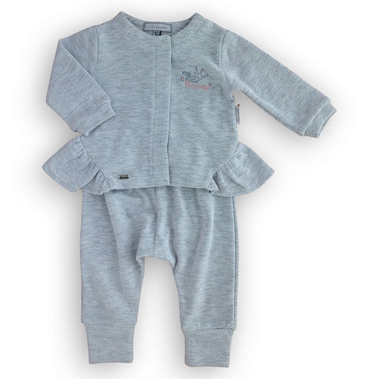 My Little Princess Grey Set-catgirl, catset2pcs, FW23, Girl, Grey, Little, Long Sleeve, Princess, Set-Babydola-[Too Twee]-[Tootwee]-[baby]-[newborn]-[clothes]-[essentials]-[toys]-[Lebanon]