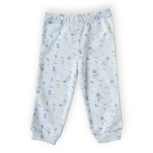 Blue Pants with Bears-Bear, Blue, Boy, Catboy, catpants, Pants, Short sleeve, SS23, White-Bimini-[Too Twee]-[Tootwee]-[baby]-[newborn]-[clothes]-[essentials]-[toys]-[Lebanon]