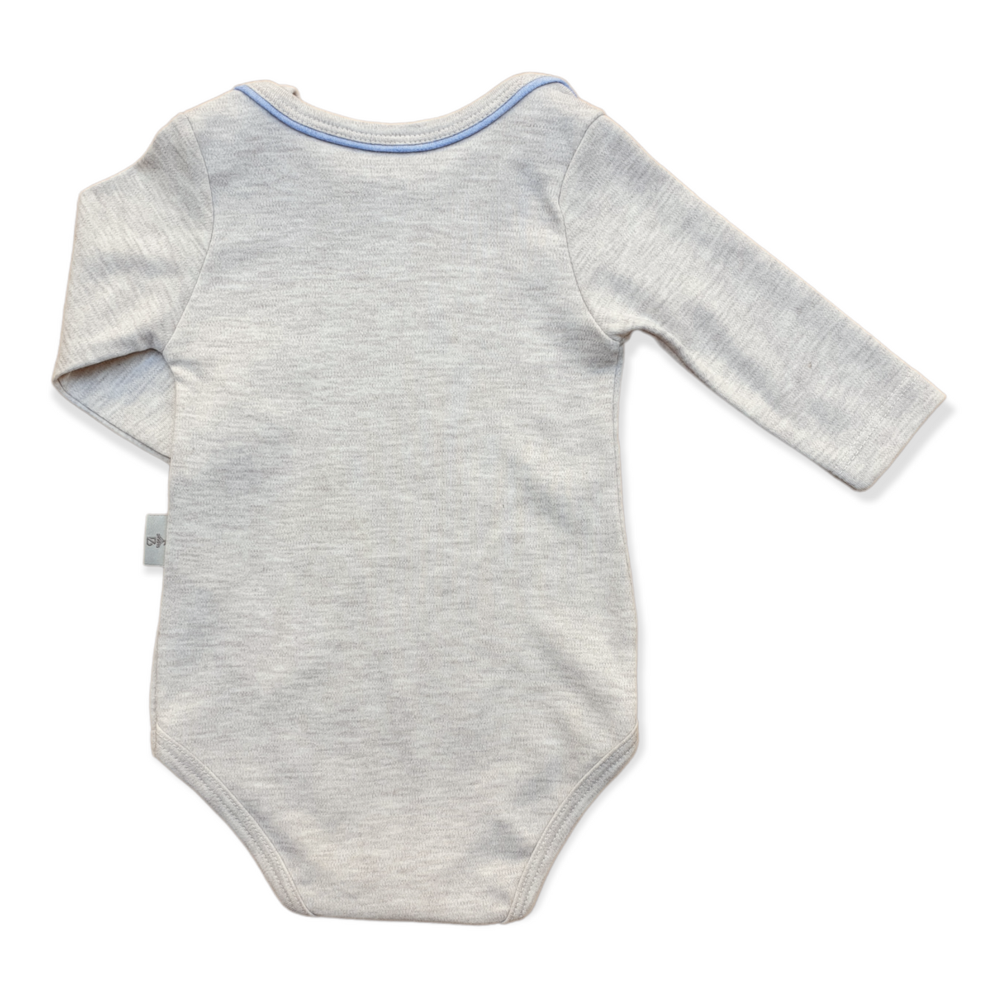 Organic Cotton Grey Basic Baby Boy Body