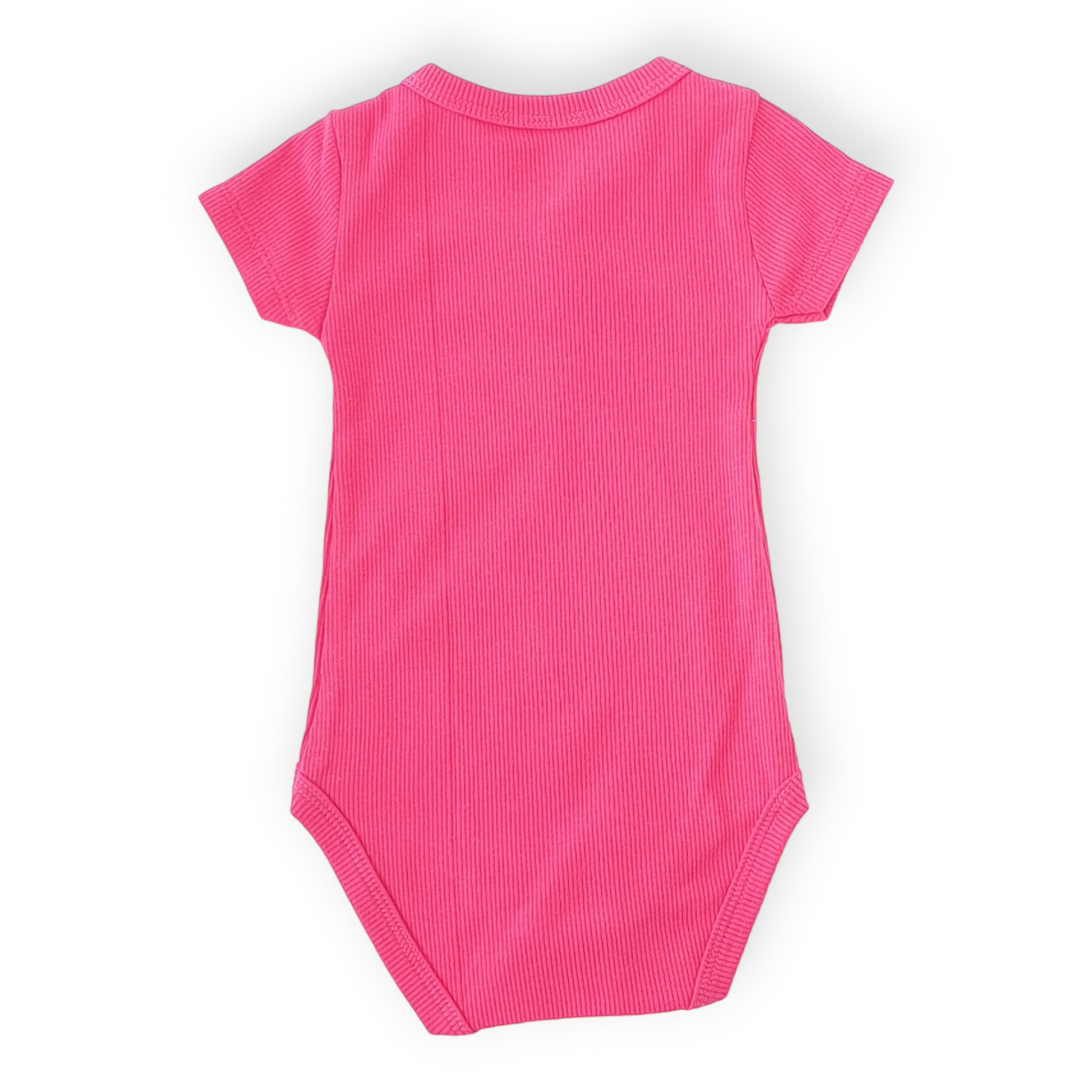 Basic Pink Baby Girl Body-Basic, Body, Bodysuit, Catgirl, Creeper, Girl, Onesie, Pink, Plain, Short Sleeve, Simple, SS23-Fuar Baby-[Too Twee]-[Tootwee]-[baby]-[newborn]-[clothes]-[essentials]-[toys]-[Lebanon]