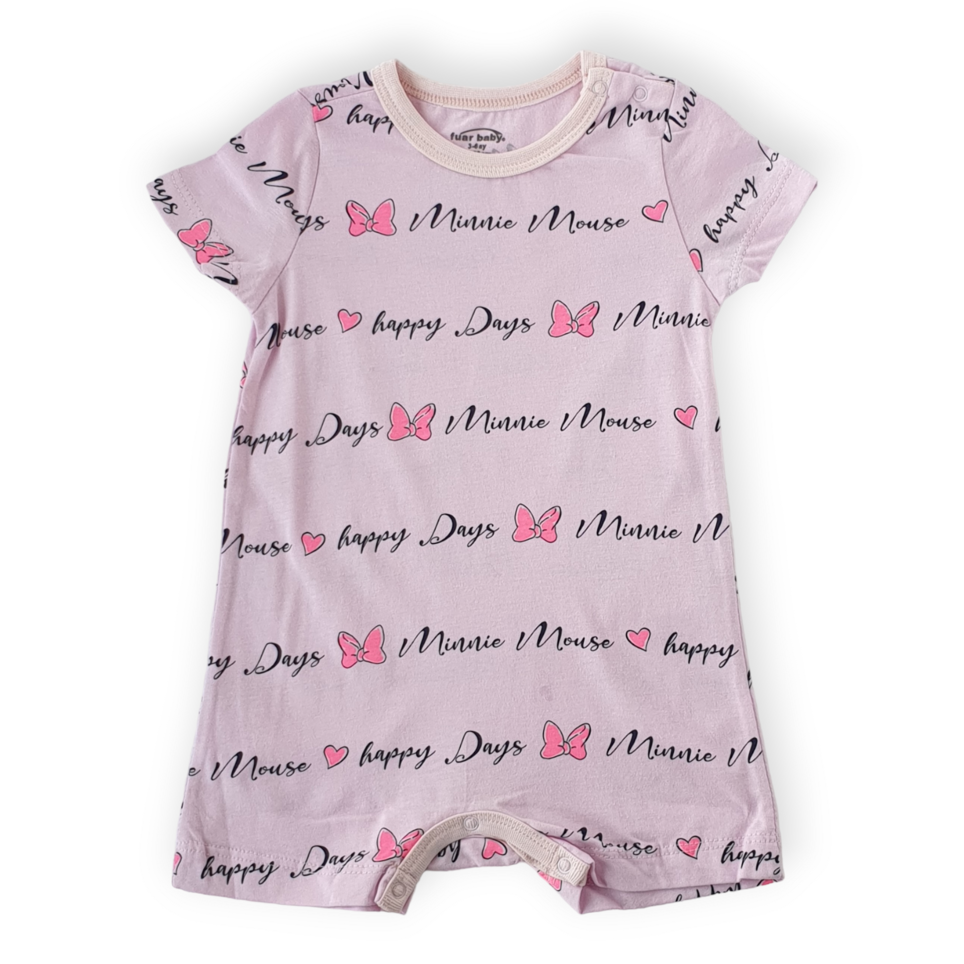 Happy Days Pink Romper 