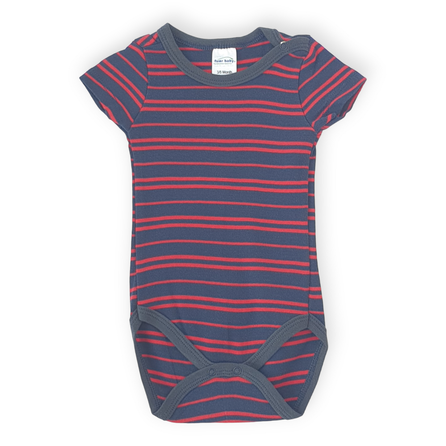 Navy and Red Striped Unisex Body