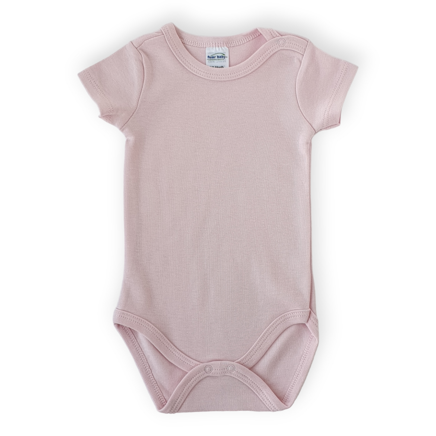 Pink Basic Baby Girl Body-Basic, Blue, Body, Bodysuit, Catgirl, Creeper, Girl, Onesie, Short Sleeve, SS23, Thin-Fuar Baby-[Too Twee]-[Tootwee]-[baby]-[newborn]-[clothes]-[essentials]-[toys]-[Lebanon]