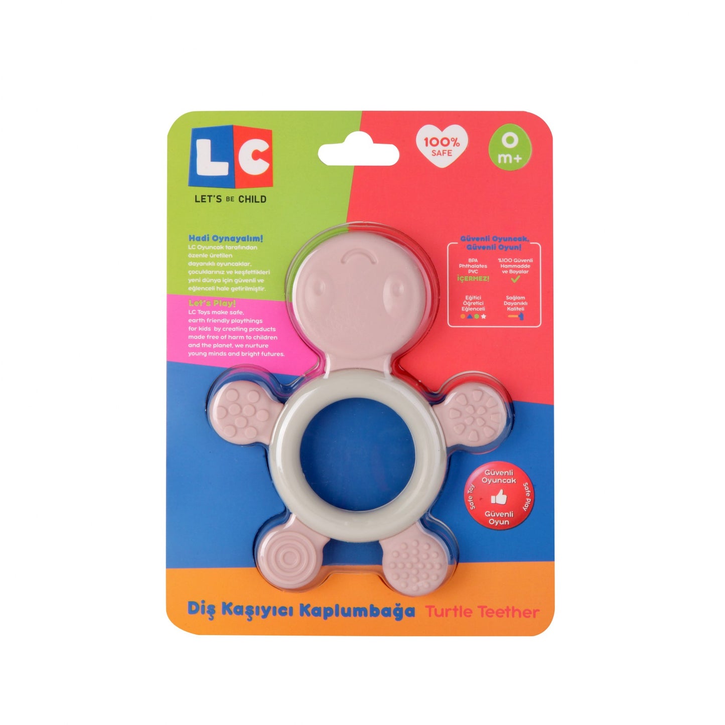 Turtle Teether-BPA, catteether, Teething Bite, Theether, Turtle-Let's Be Child-[Too Twee]-[Tootwee]-[baby]-[newborn]-[clothes]-[essentials]-[toys]-[Lebanon]