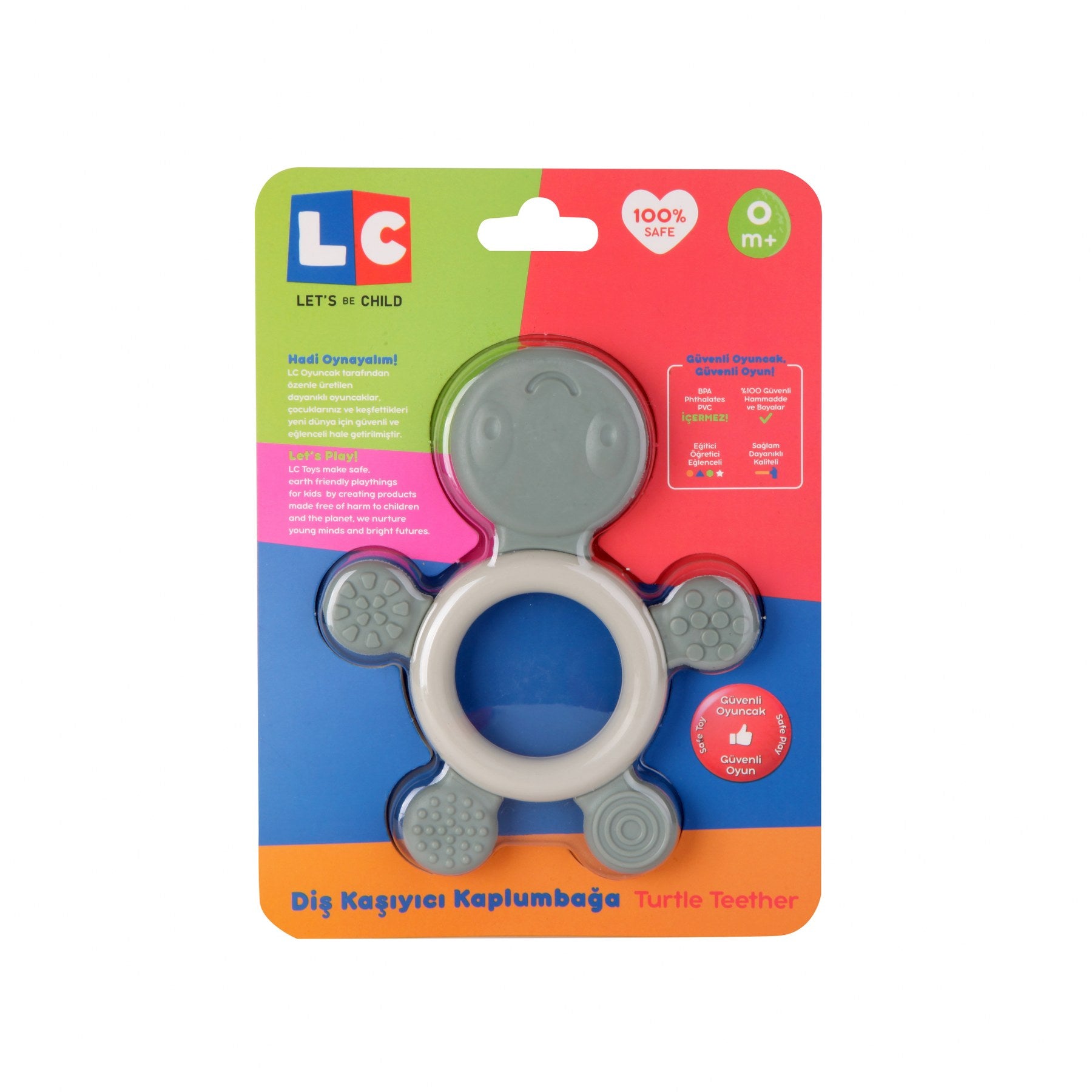 Turtle Teether-BPA, catteether, Teething Bite, Theether, Turtle-Let's Be Child-[Too Twee]-[Tootwee]-[baby]-[newborn]-[clothes]-[essentials]-[toys]-[Lebanon]