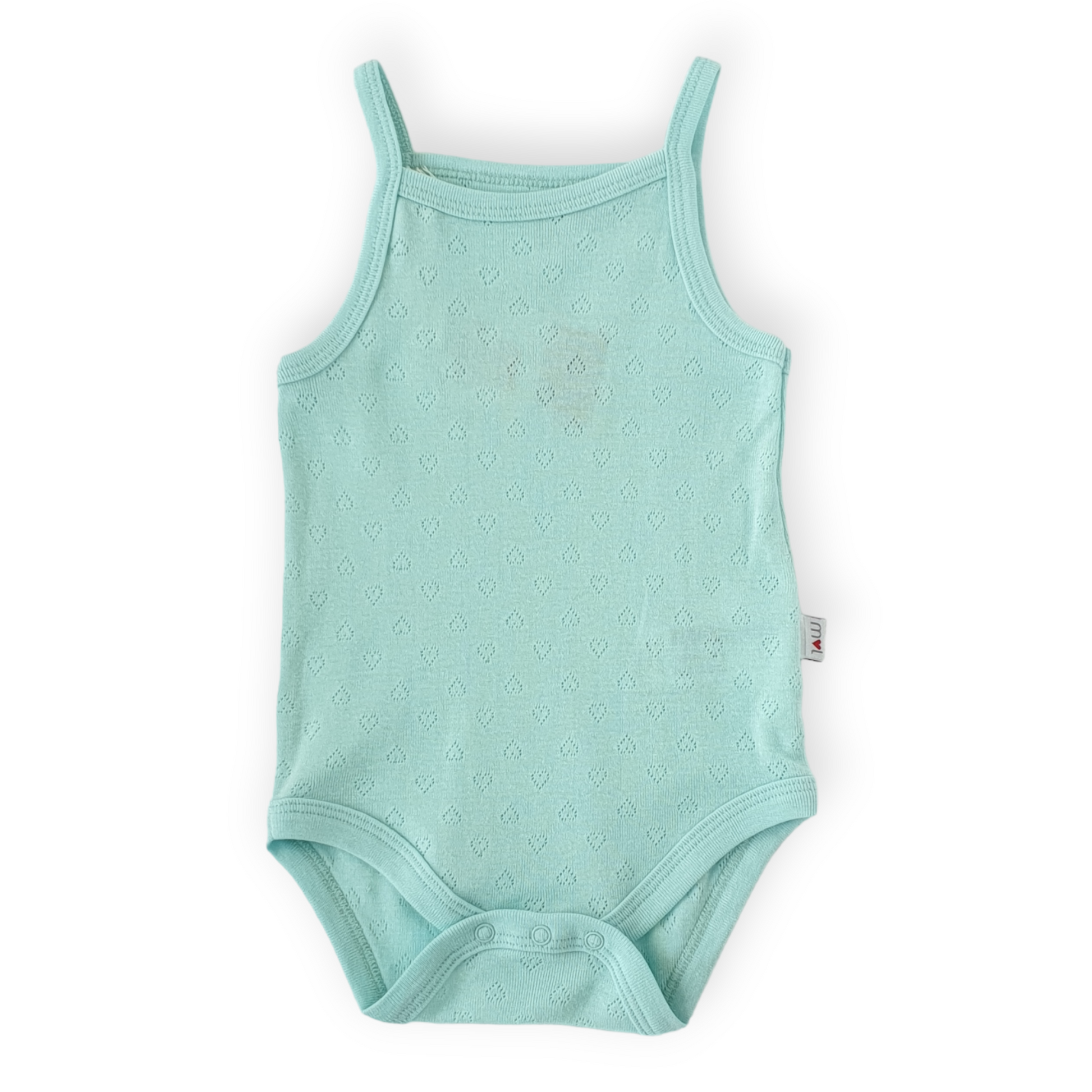 Cyan Hearts Body with Straps-Blue, Body, Bodysuit, Catgirl, Creeper, Cyan, Girl, Heart, Onesie, SS23, Straps-Mother Love-[Too Twee]-[Tootwee]-[baby]-[newborn]-[clothes]-[essentials]-[toys]-[Lebanon]