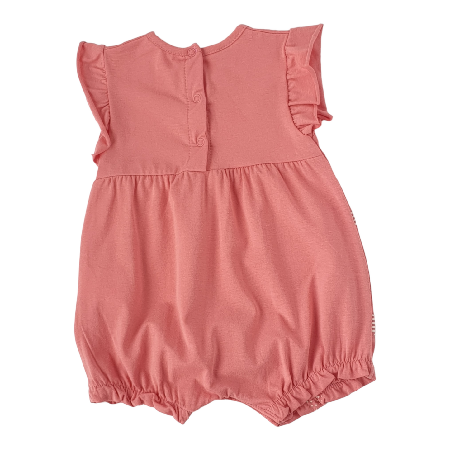 Pink Romper with Hearts