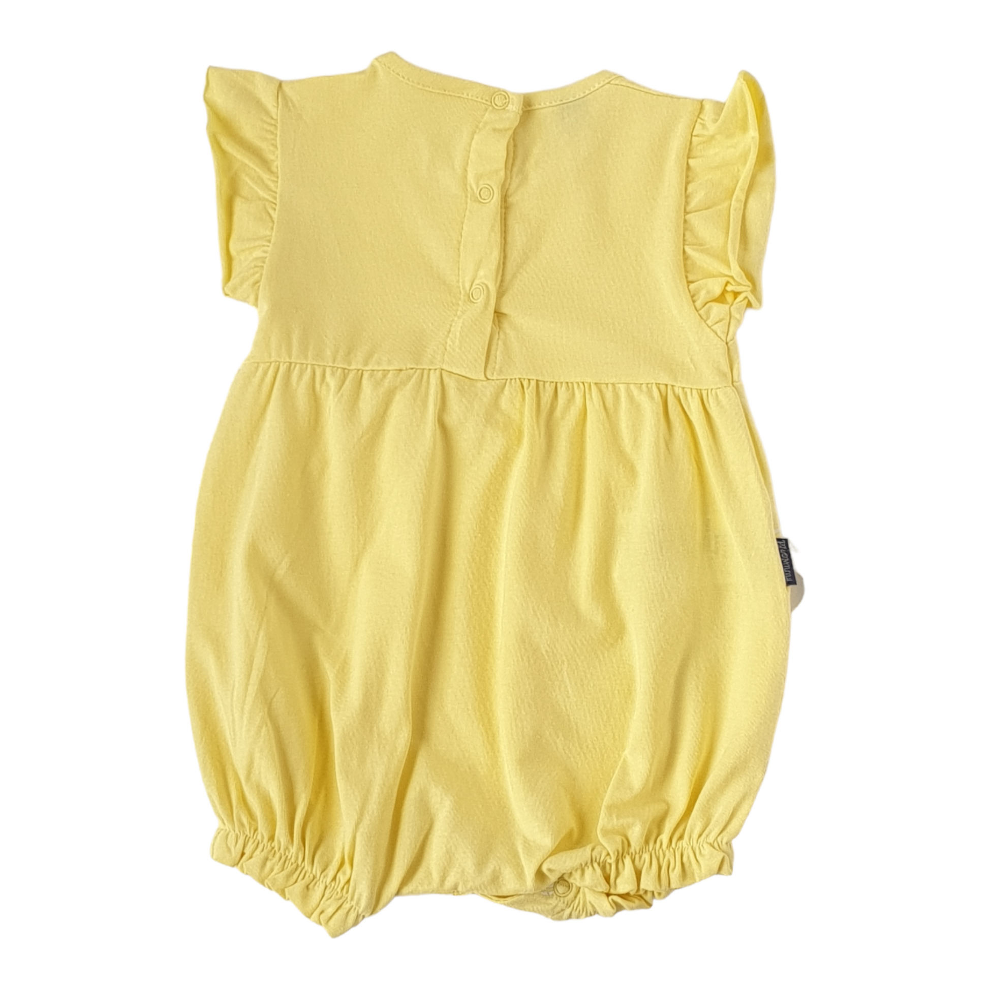 Yellow Romper with Hearts-Catgirl, Catromper, Girl, Hearts, Romper, Sleeveless, SS23, Yellow-MiniWorld-[Too Twee]-[Tootwee]-[baby]-[newborn]-[clothes]-[essentials]-[toys]-[Lebanon]