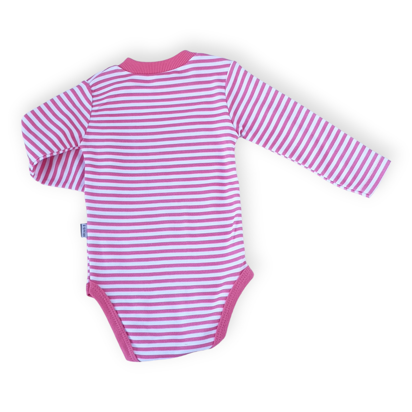 Daddy and Me Dark Pink Body-Body, Bodysuit, Catgirl, Creeper, Dad, Daddy, Dark Pink, Girl, Long sleeve, Love, Me, Onesie, Pink, SS23, Stripes-Puan Baby-[Too Twee]-[Tootwee]-[baby]-[newborn]-[clothes]-[essentials]-[toys]-[Lebanon]