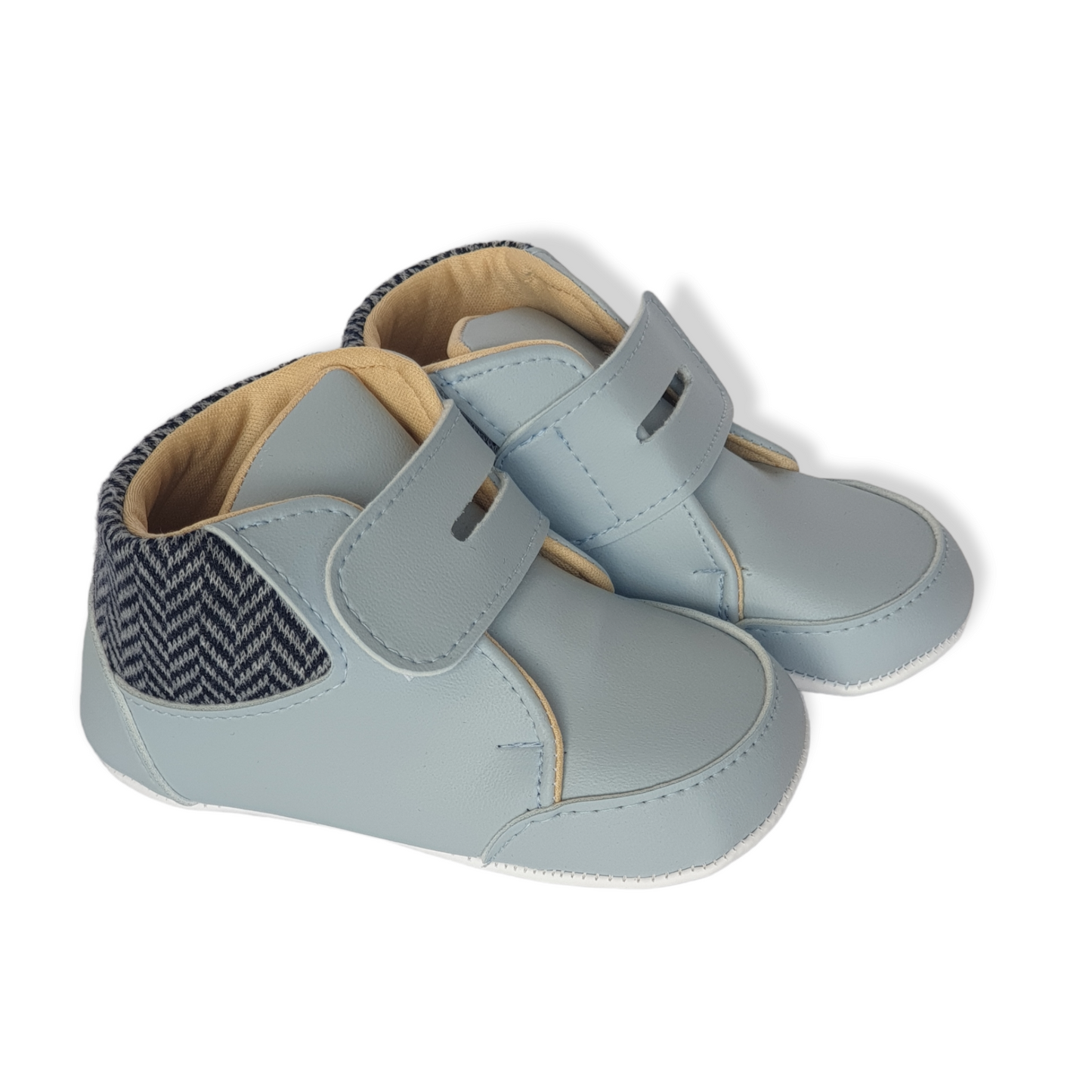 Light Blue Shlik Shlak Baby Shoes-Baby shoe, Blue, Boots, catshoes, catunisex, Light Blue, Shlik Shlak, Shlok, Shoe, Shoes, Sneakers-Papulin-[Too Twee]-[Tootwee]-[baby]-[newborn]-[clothes]-[essentials]-[toys]-[Lebanon]