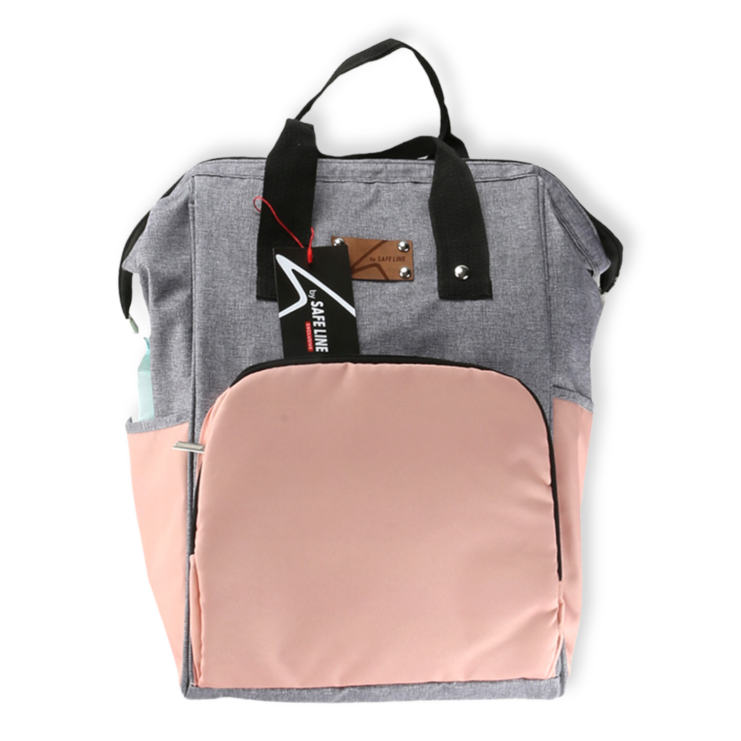Pink and Grey Mommy Bag