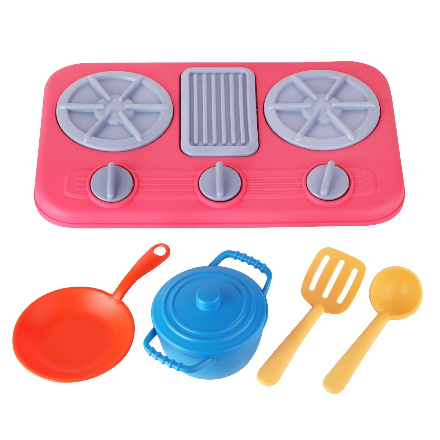 Chefs Kitchen Playset-catedu, Chef, Communication, Cook, Cooking, Coordination, Food, Imagination, Kitchen, Language, Motor, Play, Playset, Pretend, Set, Skills, Stove-Let's Be Child-[Too Twee]-[Tootwee]-[baby]-[newborn]-[clothes]-[essentials]-[toys]-[Lebanon]
