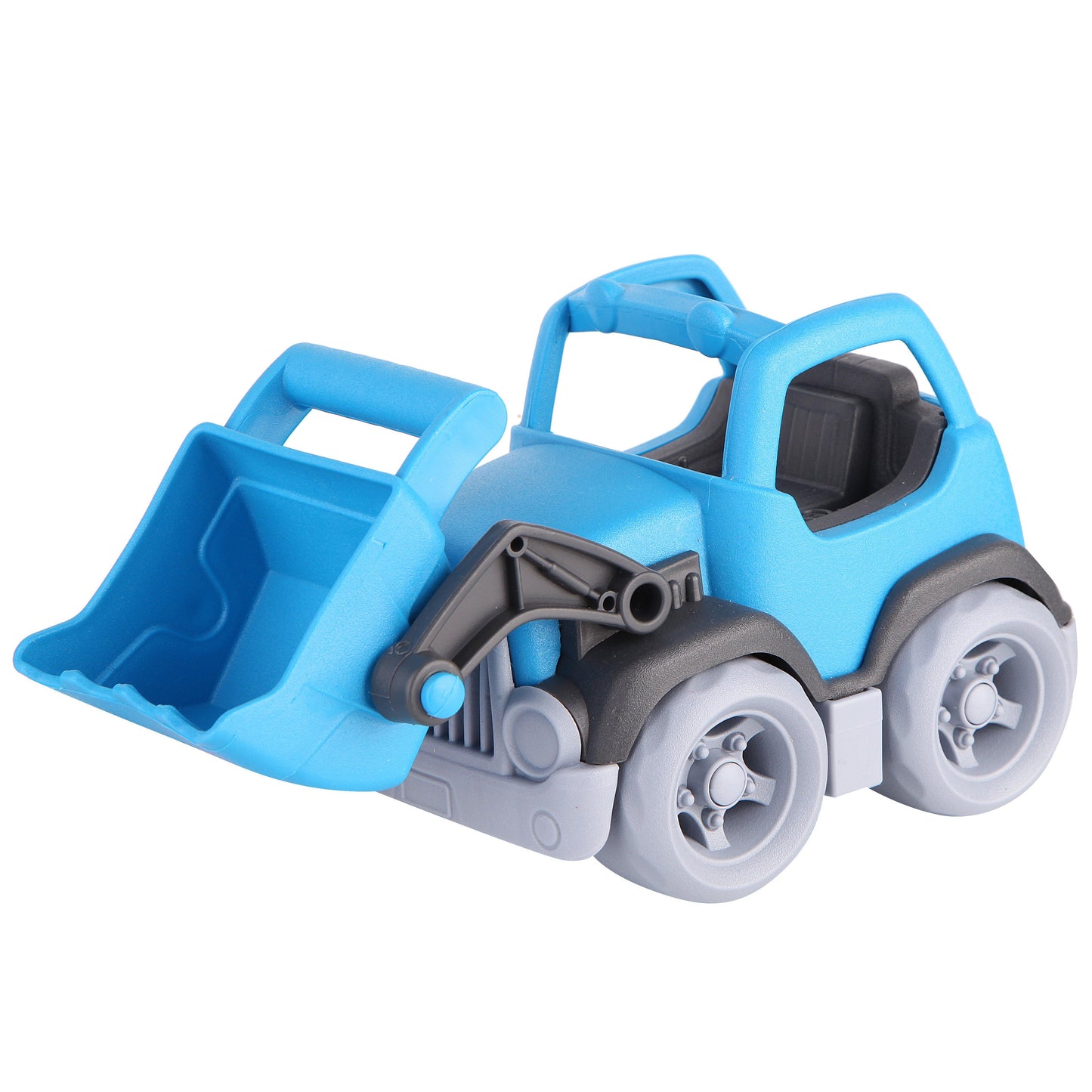 Blue Mini Loader-Blue, Car, catveh, Communication, Coordination, Imagination, Language, Loader, Motor, Pretend, Skills, Toy, Tractor, Truck, Wheels-Let's Be Child-[Too Twee]-[Tootwee]-[baby]-[newborn]-[clothes]-[essentials]-[toys]-[Lebanon]