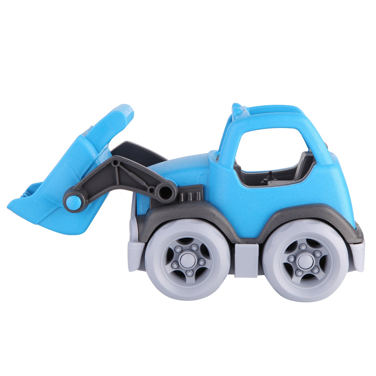 Blue Mini Loader-Blue, Car, catveh, Communication, Coordination, Imagination, Language, Loader, Motor, Pretend, Skills, Toy, Tractor, Truck, Wheels-Let's Be Child-[Too Twee]-[Tootwee]-[baby]-[newborn]-[clothes]-[essentials]-[toys]-[Lebanon]