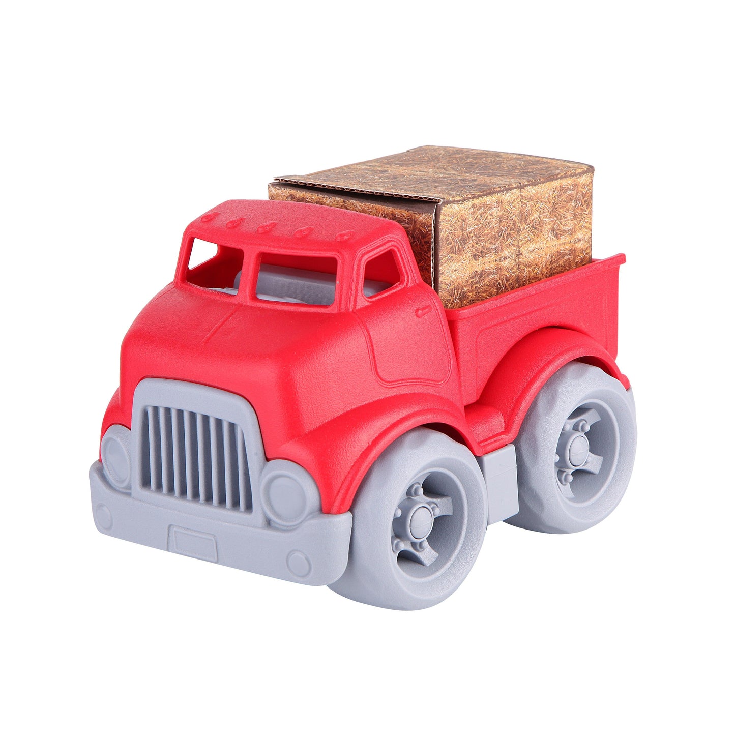 Red Mini Pickup-Car, catveh, Communication, Coordination, Imagination, Language, Loader, Motor, Pickup, Pretend, Red, Skills, Toy, Tractor, Truck, Wheels-Let's Be Child-[Too Twee]-[Tootwee]-[baby]-[newborn]-[clothes]-[essentials]-[toys]-[Lebanon]