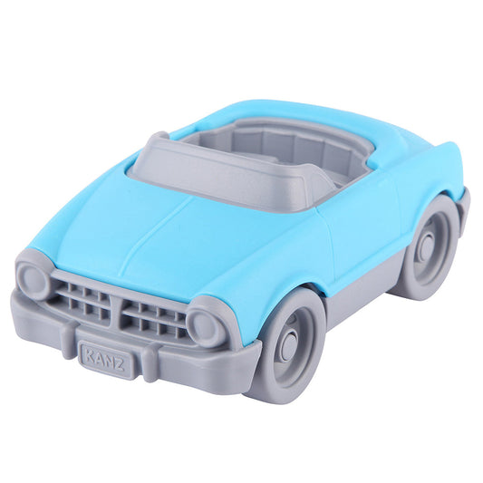 Let's Be Child - Blue Classic Car