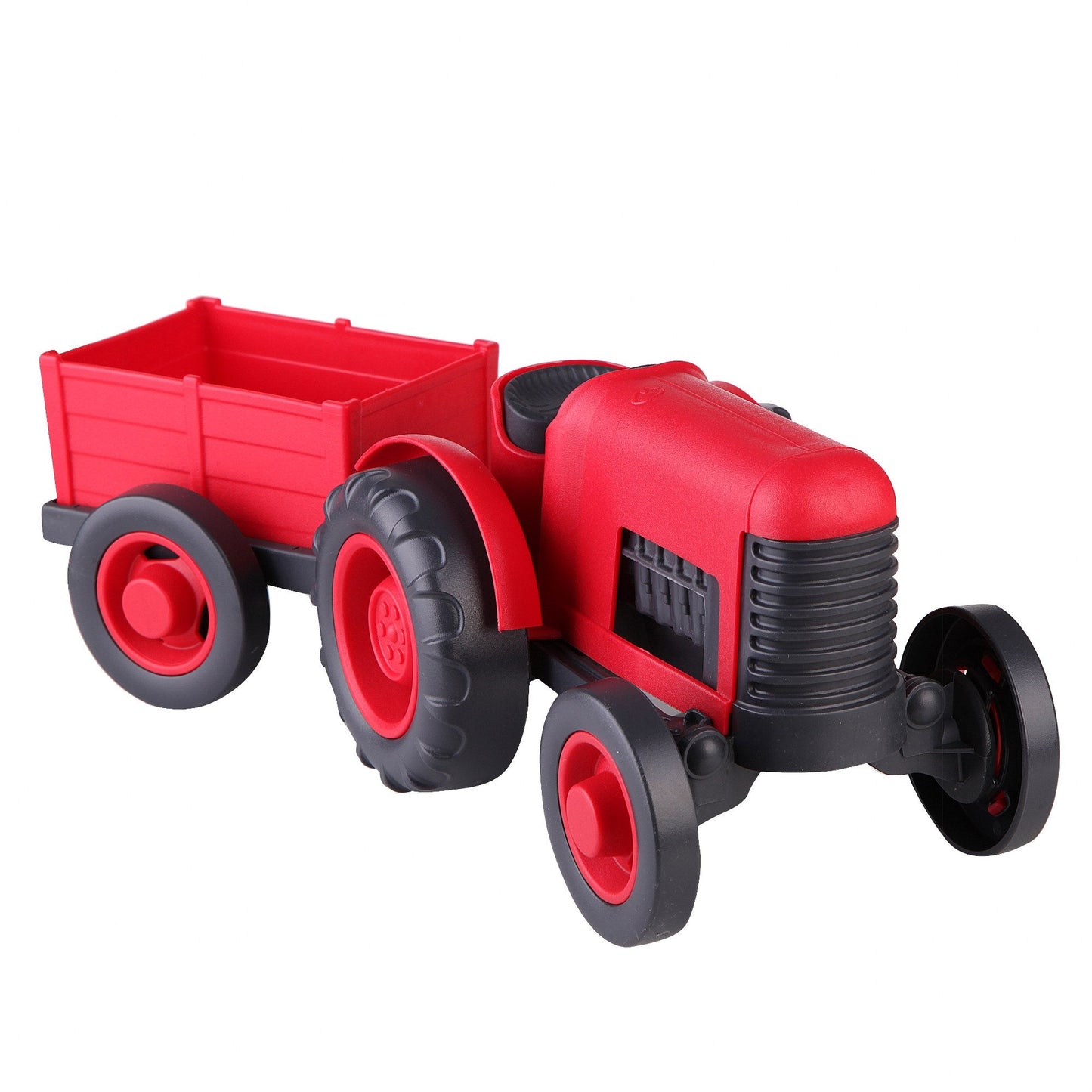 Let's Be Child - Red Tractor with Wagon