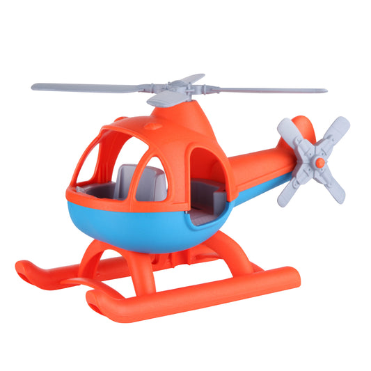 Blue Orange Helicopter