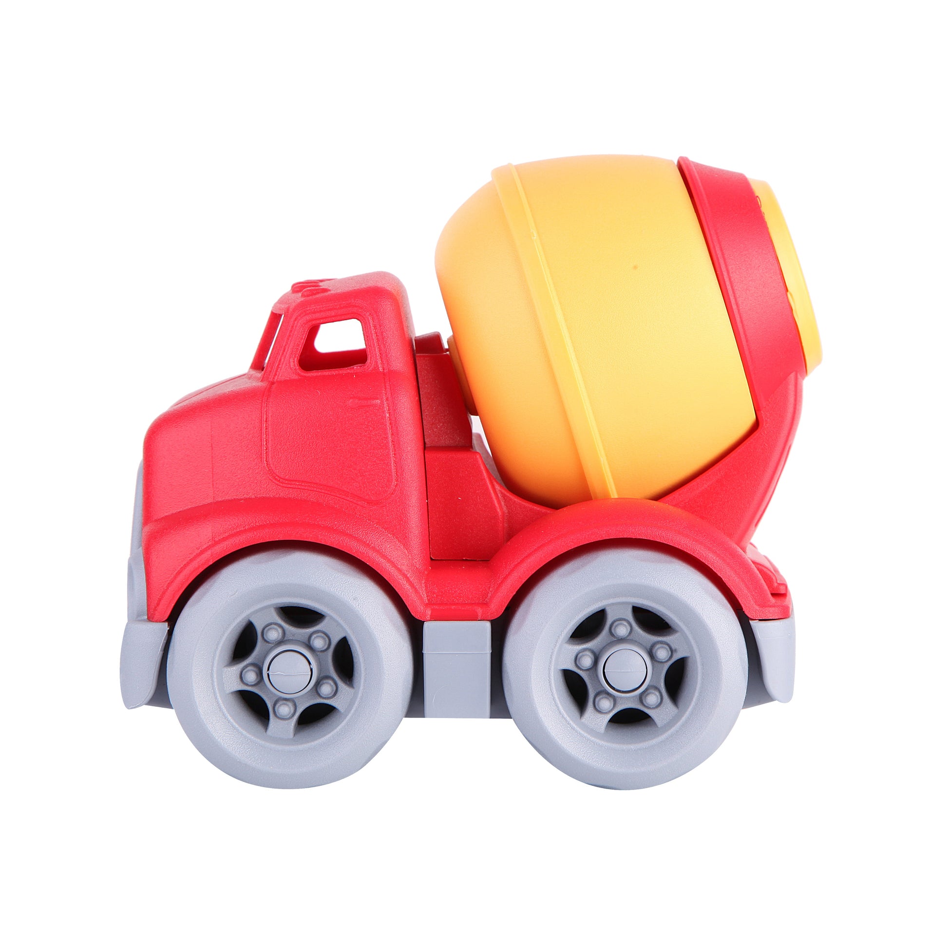 Red Mini Mixer Truck-Car, catveh, Communication, Construction, Coordination, Imagination, Language, Mixer, Motor, Pretend, Red, Skills, Toy, Truck, Wheels-Let's Be Child-[Too Twee]-[Tootwee]-[baby]-[newborn]-[clothes]-[essentials]-[toys]-[Lebanon]