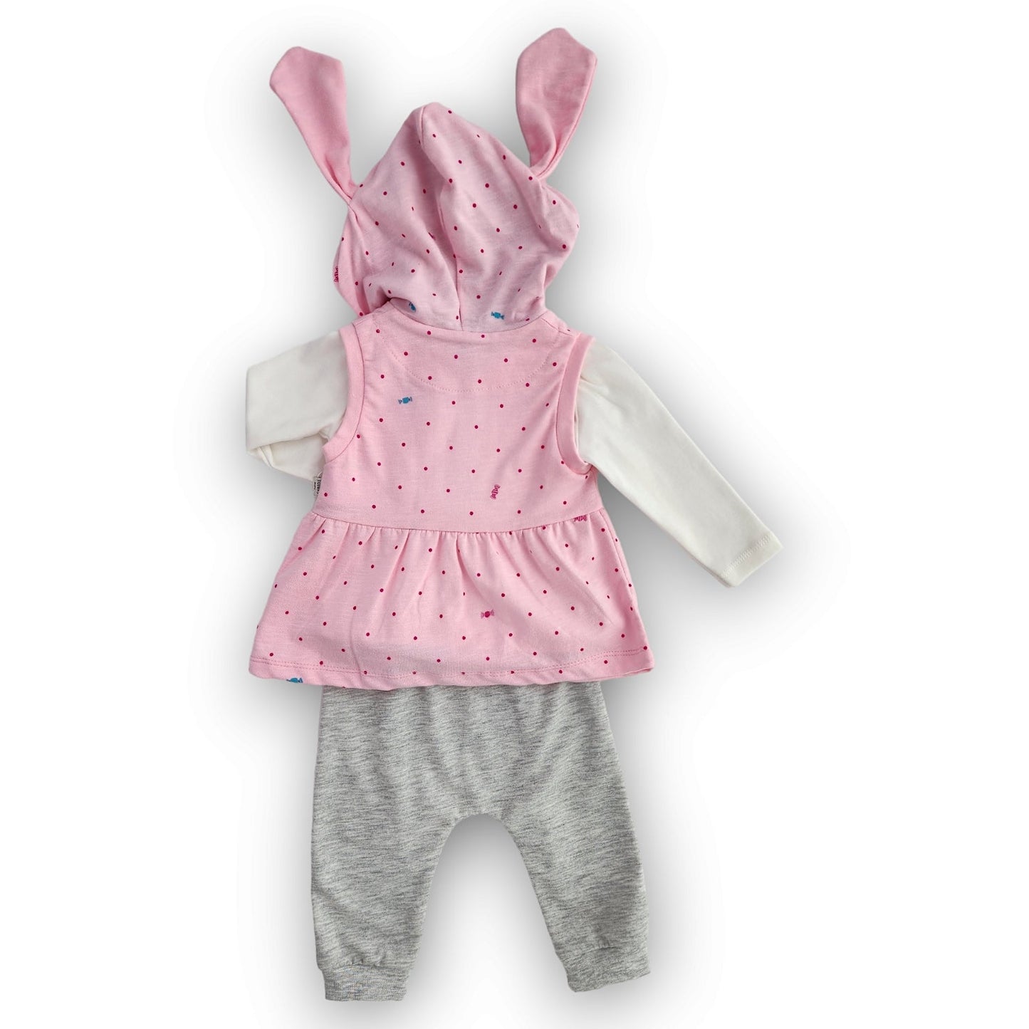 Pink Candy Set with Jacket Hoodie