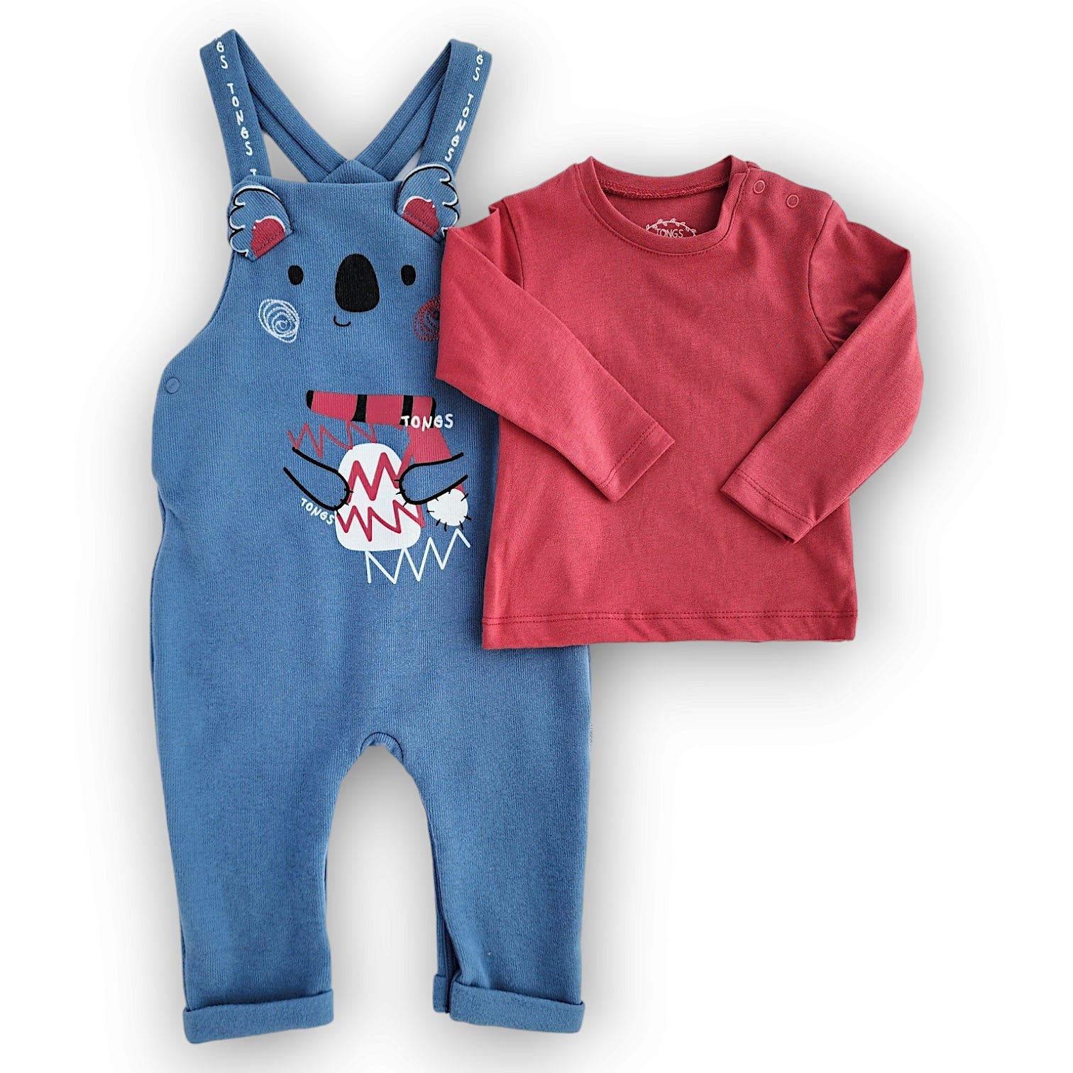Forest Walk Koala Top and Salopette