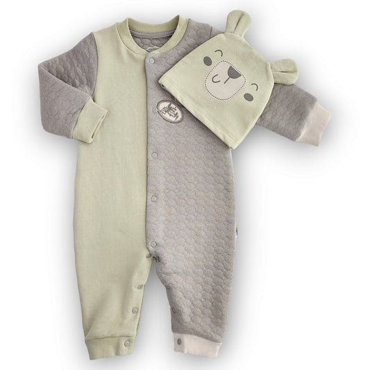 Camp Jumpsuit with Cap