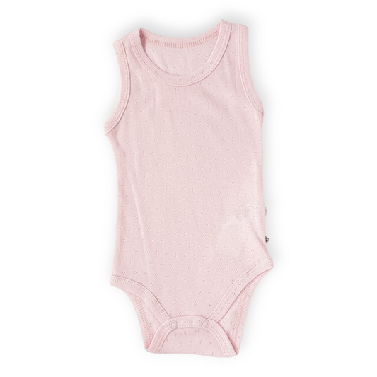 Basic Pink Sleeveless Body-Body, Bodysuit, Catgirl, Creeper, Girl, Onesie, Pink, Sleeveless, SS23-Veo-[Too Twee]-[Tootwee]-[baby]-[newborn]-[clothes]-[essentials]-[toys]-[Lebanon]