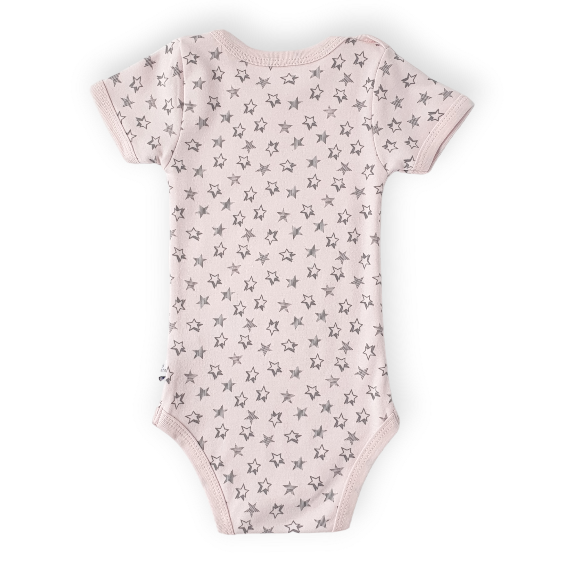 Pink Body with Stars-Body, Bodysuit, Catgirl, Creeper, Feed me, Girl, Onesie, Pink, Short Sleeve, SS23, Stars-Veo-[Too Twee]-[Tootwee]-[baby]-[newborn]-[clothes]-[essentials]-[toys]-[Lebanon]